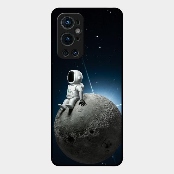 Astronod Moon Glass Case Cover For Oneplus 9 Pro 5G