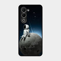 Astronod Moon Glass Case Cover For Oppo A5 5G