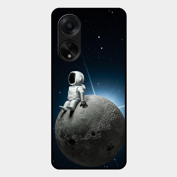 Astronod Moon Glass Case Cover For Oppo F23 5G