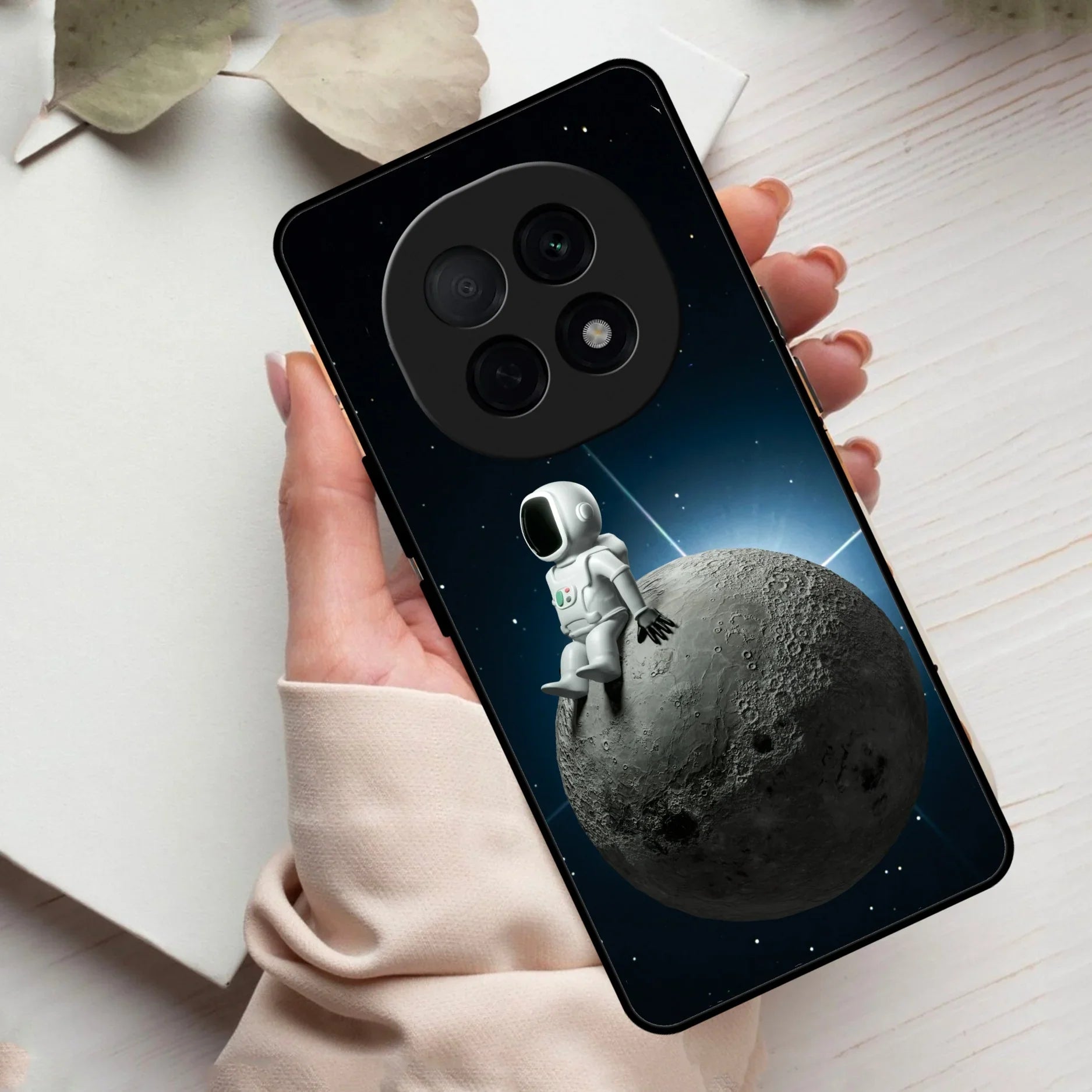 Astronod Moon Glass Case Cover For Oppo - ShopOnCliQ