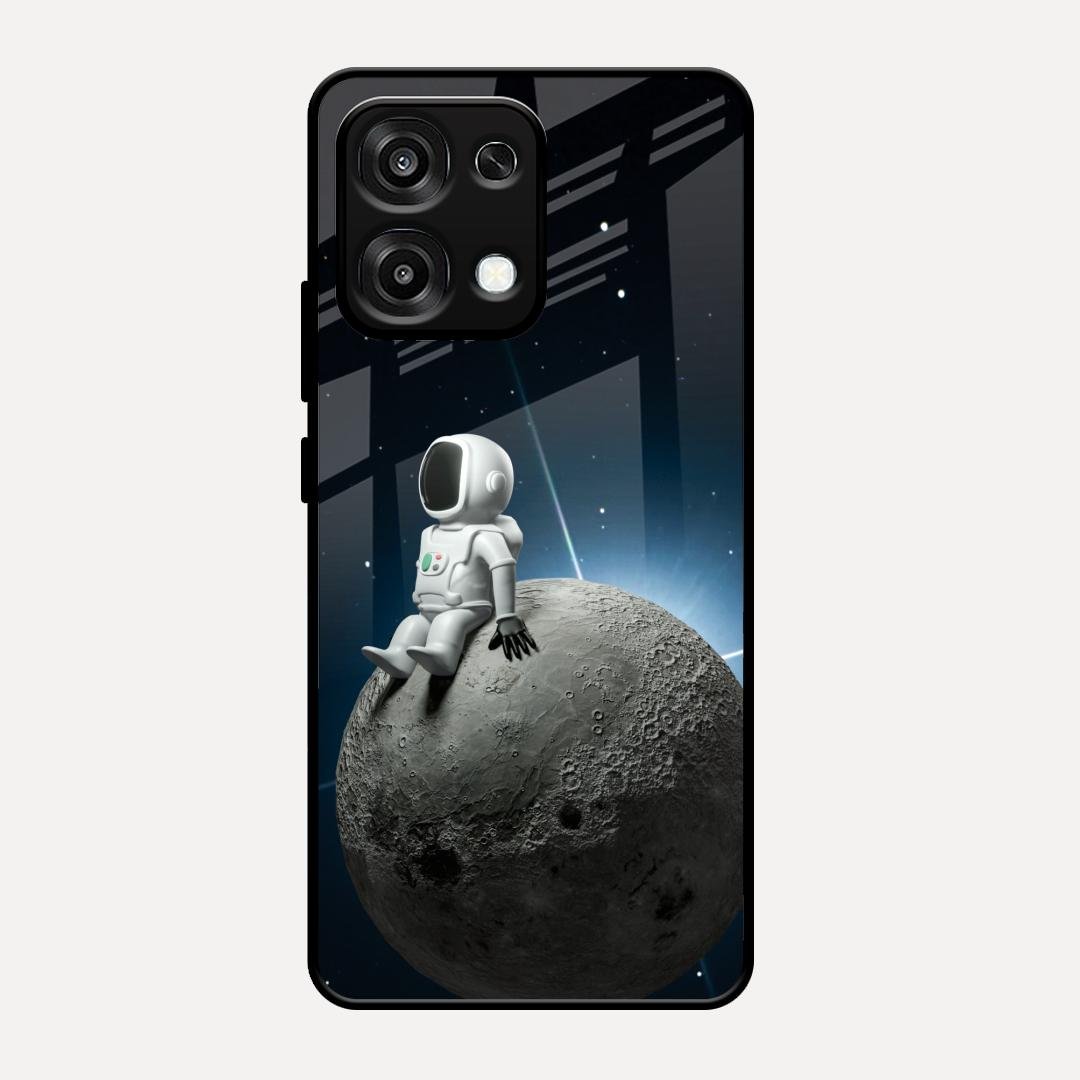 Astronod Moon Glass Case Cover For Oppo F31 5G