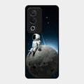 Astronod Moon Glass Case Cover For Oppo K12X 5G