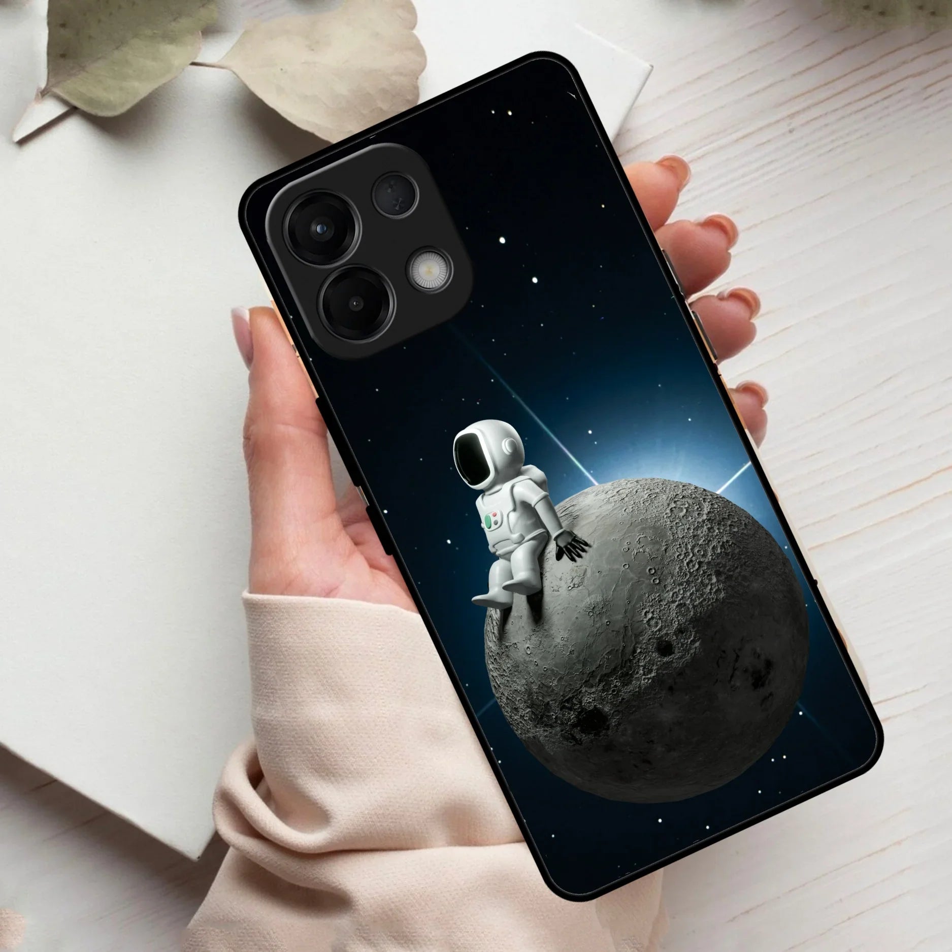 Astronod Moon Glass Case Cover For Oppo - ShopOnCliQ