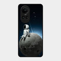 Astronod Moon Glass Case Cover For Oppo Reno 10 5G