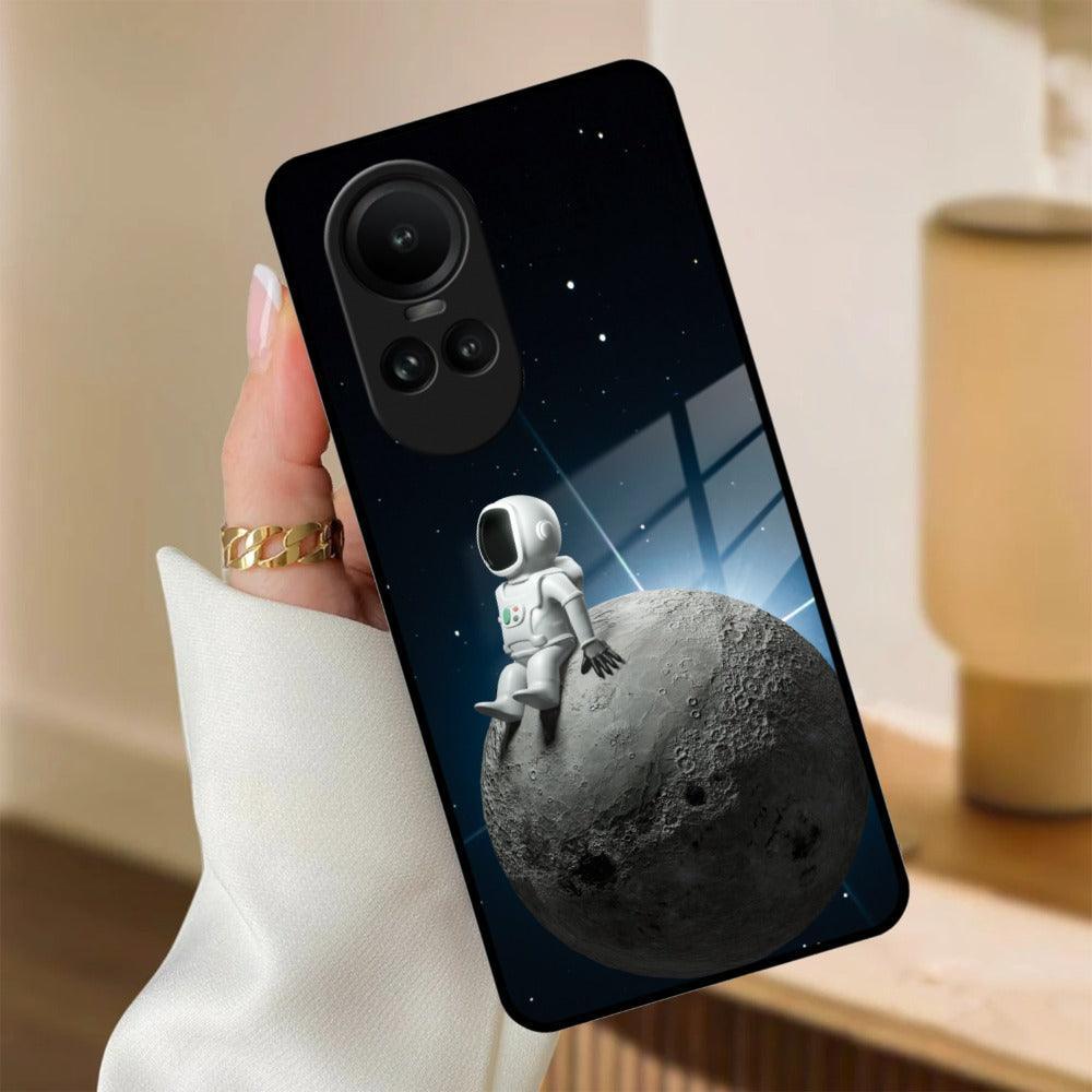 Astronod Moon Glass Case Cover For Oppo - ShopOnCliQ