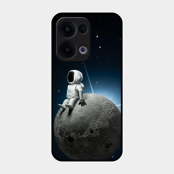 Astronod Moon Glass Case Cover For Oppo Reno 13 5G
