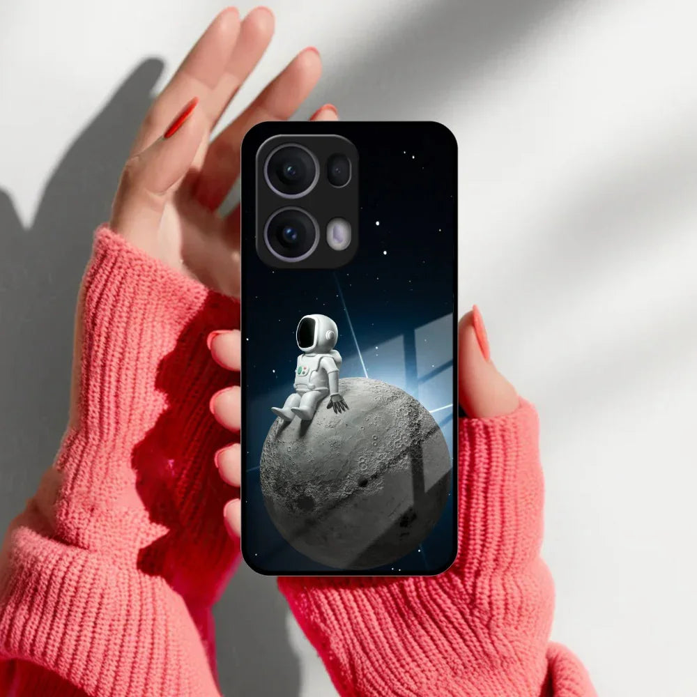Astronod Moon Glass Case Cover For Oppo - ShopOnCliQ