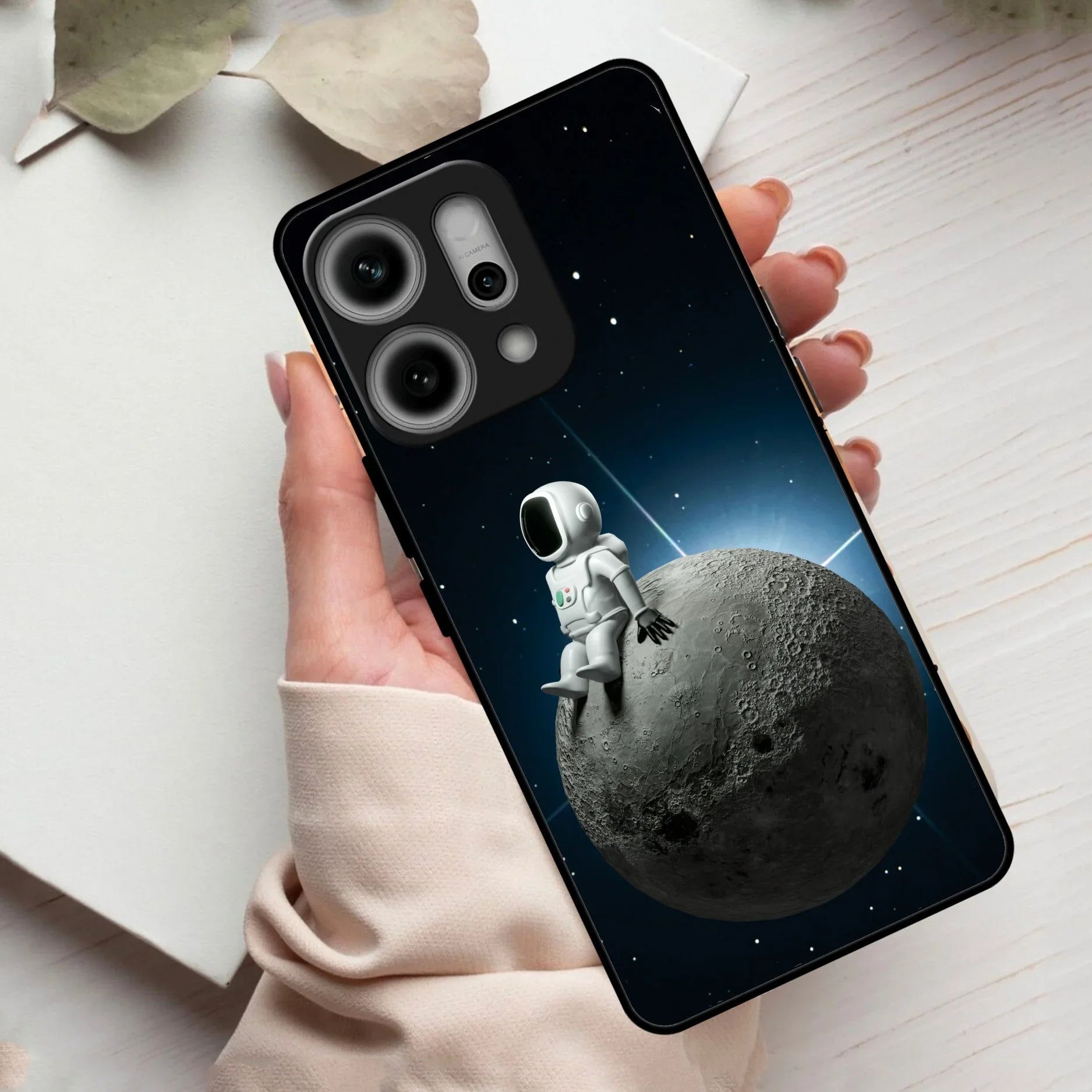 Astronod Moon Glass Case Cover For Oppo - ShopOnCliQ