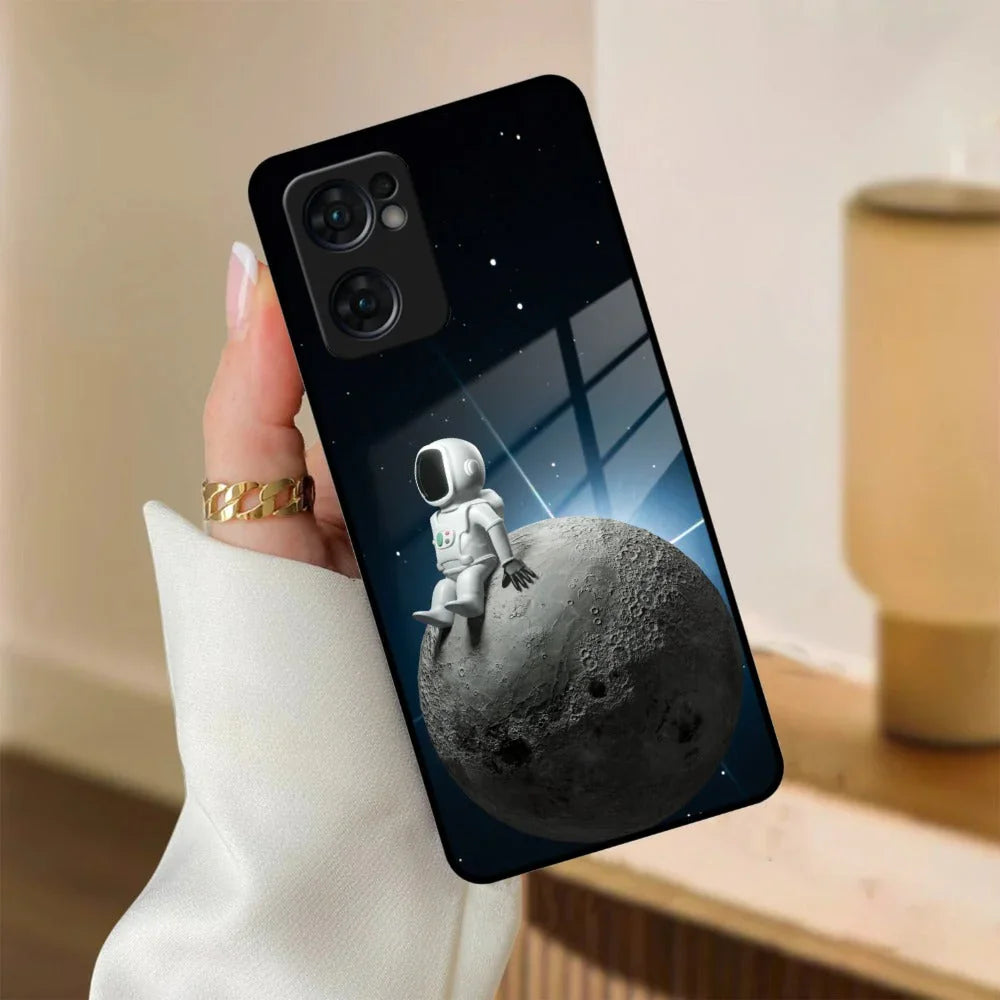 Astronod Moon Glass Case Cover For Oppo - ShopOnCliQ