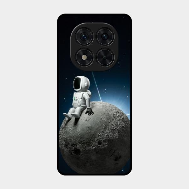 Astronod Moon Glass Case Cover For Poco X7 5G