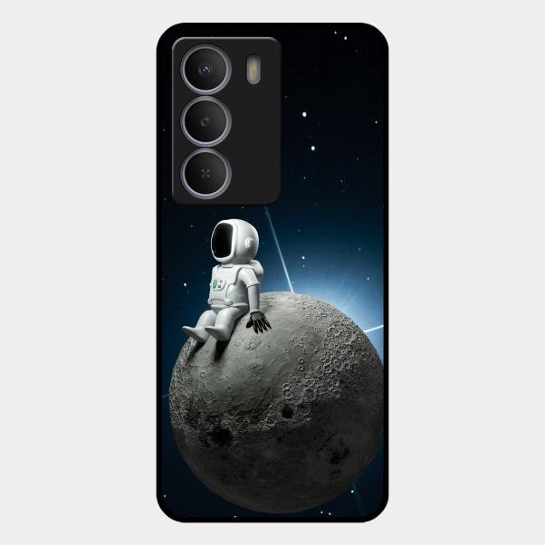 Astronod Moon Glass Case Cover For Realme P3 Lite 5G