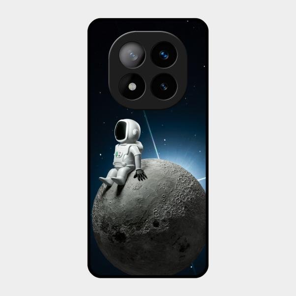 Astronod Moon Glass Case Cover For Redmi Note 14 Pro Plus 5G