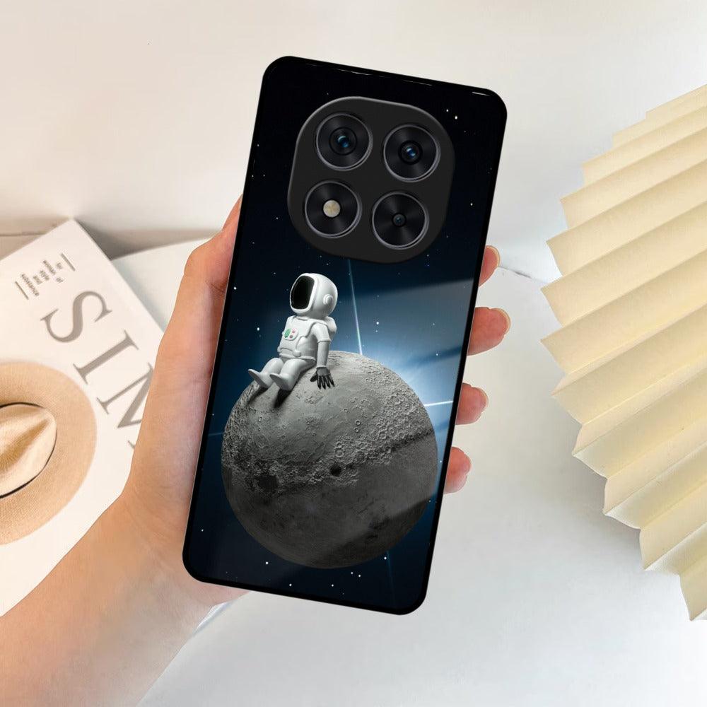 Retro Floral Glass Phone Case And Cover For Poco