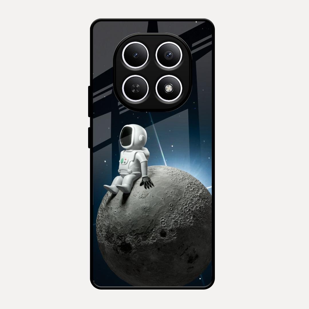 Astronod Moon Glass Case Cover For Redmi Note 15 5G
