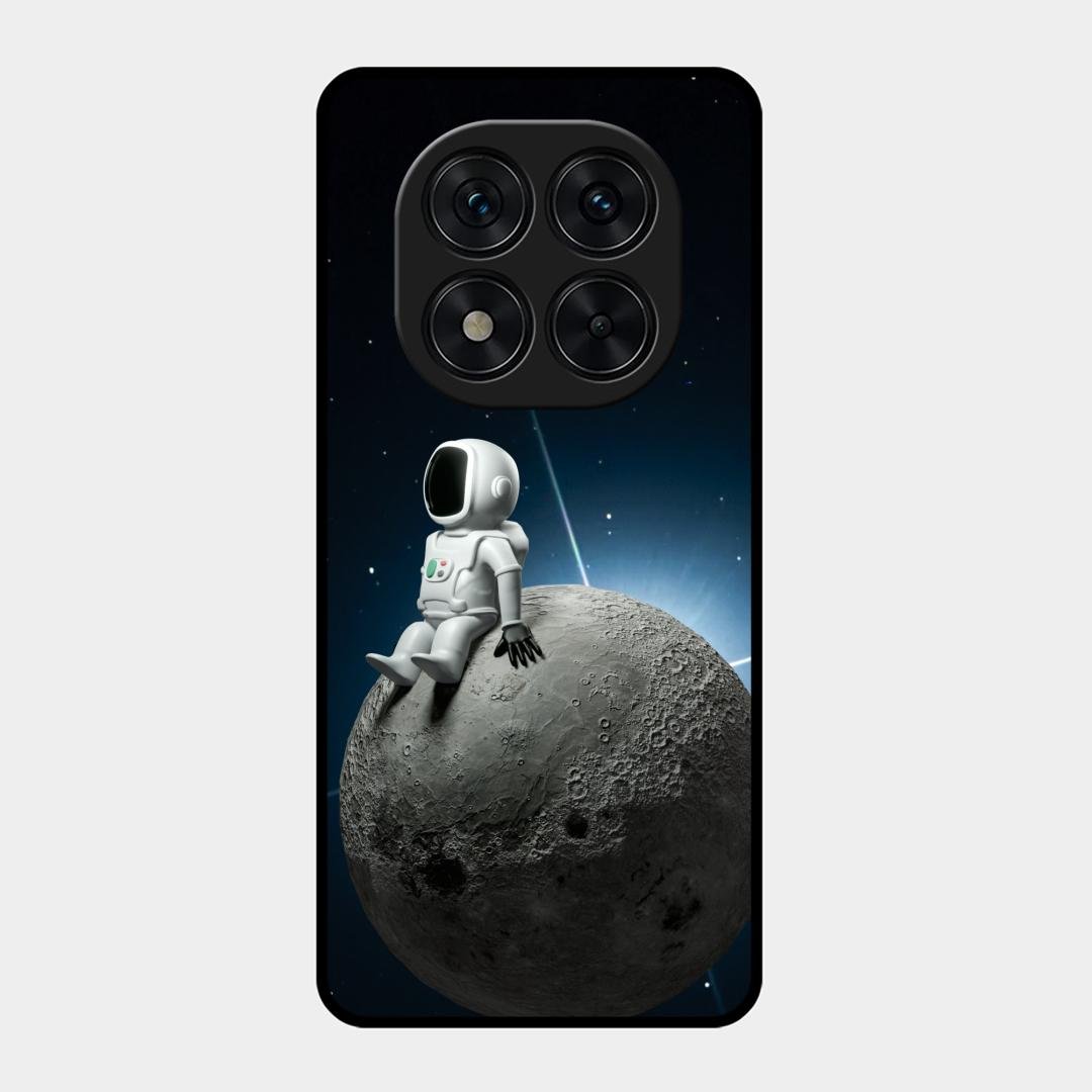 Astronod Moon Glass Case Cover For Redmi Note 15 Pro 5G