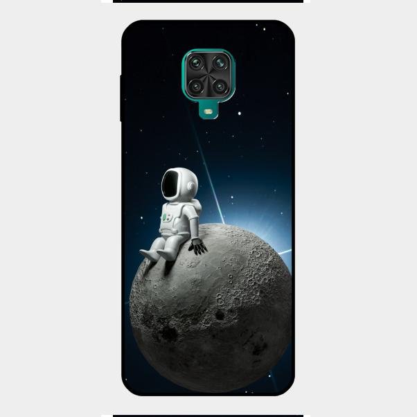 Astronod Moon Glass Case Cover For Redmi Note 9 Pro