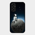 Astronod Moon Glass Case Cover For Samsung Galaxy A14 5G