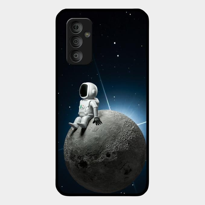 Astronod Moon Glass Case Cover For Samsung Galaxy F23 5G
