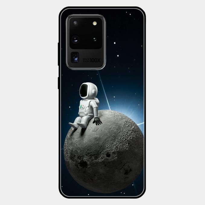 Astronod Moon Glass Case Cover For Samsung Galaxy S20 Ultra