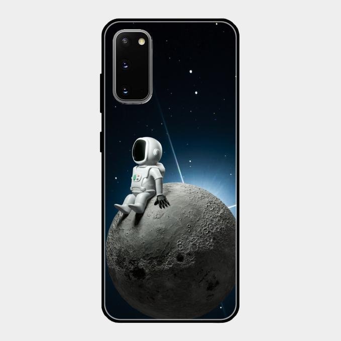 Astronod Moon Glass Case Cover For Samsung Galaxy S20