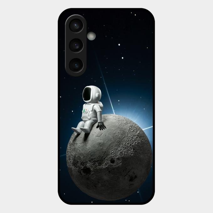 Astronod Moon Glass Case Cover For Samsung Galaxy S23 Fe 5G