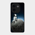 Astronod Moon Glass Case Cover For Vivo T3 Pro 5G