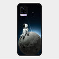 Astronod Moon Glass Case Cover For Vivo V20