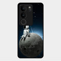 Astronod Moon Glass Case Cover For Vivo V29 5G