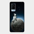 Astronod Moon Glass Case Cover For Vivo X60 5G