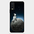 Astronod Moon Glass Case Cover For Vivo Y12G