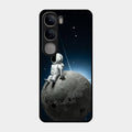 Astronod Moon Glass Case Cover For Vivo Y300 5G