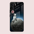Astronod Moon Glass Case Cover For Vivo Y31 5G