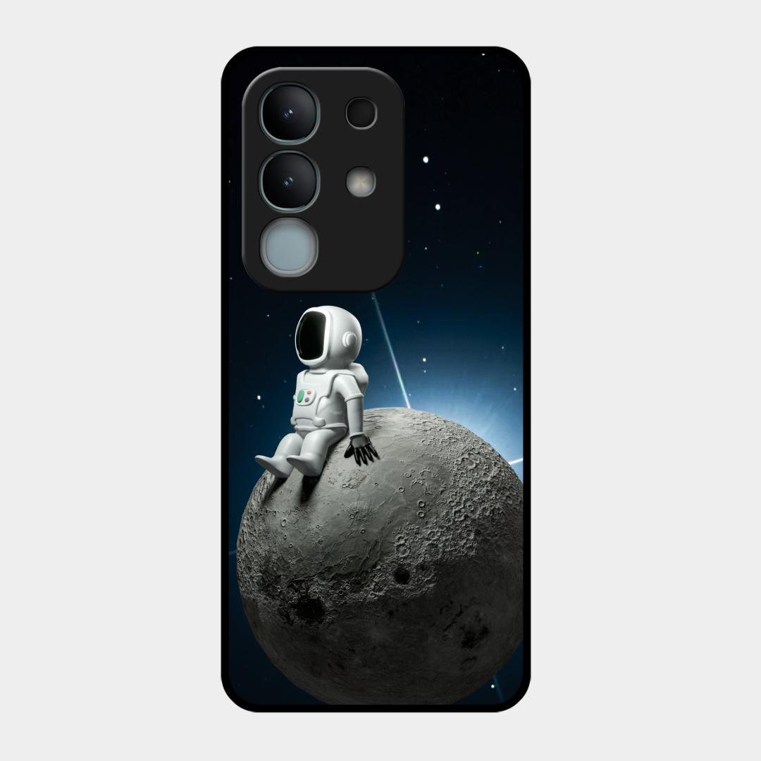 Astronod Moon Glass Case Cover For Vivo Y31 Pro 5G