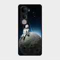 Astronod Moon Glass Case Cover For Vivo Y400 Pro 5G