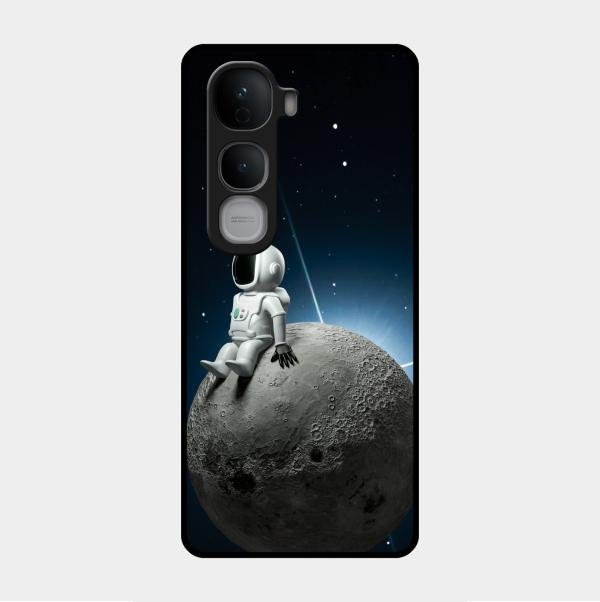 Astronod Moon Glass Case Cover For Vivo Y400 Pro 5G