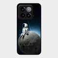 Astronod Moon Glass Case Cover For Xiaomi 14 5G