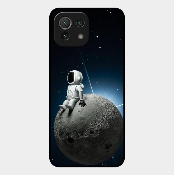 Astronod Moon Glass Case Cover For Xiaomi Mi 11 Lite