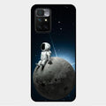 Astronod Moon Glass Case Cover For Xiaomi Redmi 10 Prime