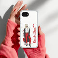Attitude Girl Customize Anti Yellow Clear Case For iPhone 17e