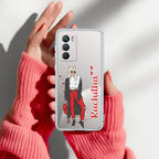 Attitude Girl Customize Transparent Silicon Case For iQOO 9 SE 5G