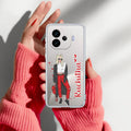Attitude Girl Customize Transparent Silicon Case For iQOO Neo 10R 5G