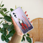 Attitude Girl Customize Transparent Silicon Case For OnePlus 9