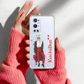 Attitude Girl Customize Transparent Silicon Case For OnePlus 9 Pro
