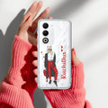 Attitude Girl Customize Anti Yellow Case For Oppo A5 5G