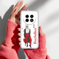 Attitude Girl  Customize Transparent Silicon Case For Realme 14 Pro Lite 5G