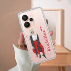 Attitude Girl  Customize Transparent Silicon Case For Realme Narzo 80x 5G
