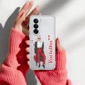 Attitude Girl  Customize Transparent Silicon Case For Realme P4x 5G
