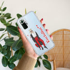 Attitude Girl Customize Anti Yellow Case For Redmi Note 10 Pro