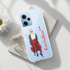 Attitude Girl Customize Transparent Silicon Case For Redmi Note 12 5G