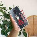 Attitude Girl Customize Anti Yellow Case For Redmi Note 10 lite
